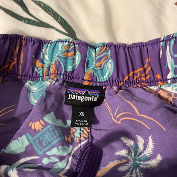 purple patterned barely baggies - Picture 3 of 3